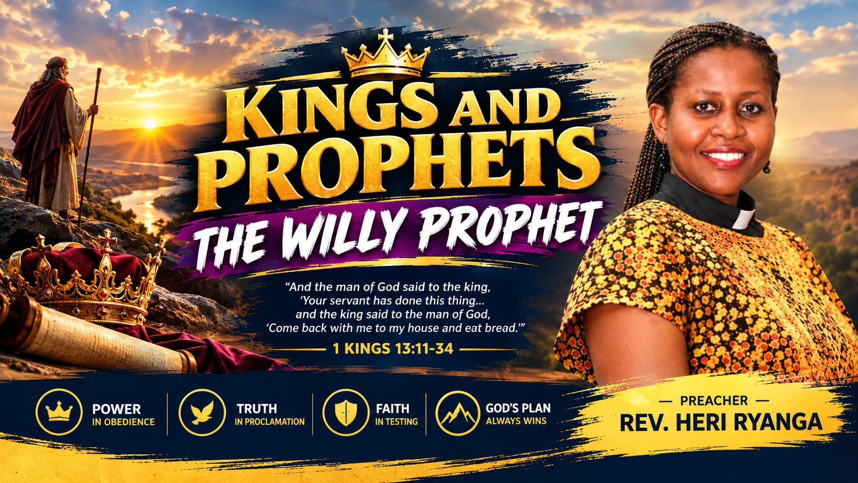 OFFICE SERMON: THE WILY PROPHET